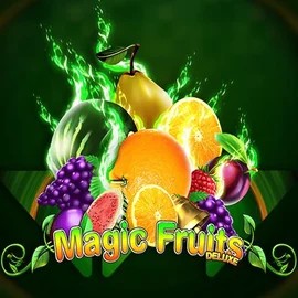 Magic Fruits Deluxe slot logo by Wazdan at Viu Viu Casino